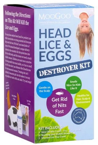 Moogoo Head Lice & Eggs Destroyer Kit