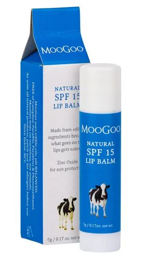 Moogoo Natural SPF 15 Lip Balm