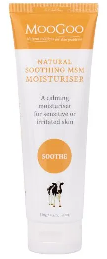 Moogoo Natural Soothing MSM Moisturiser