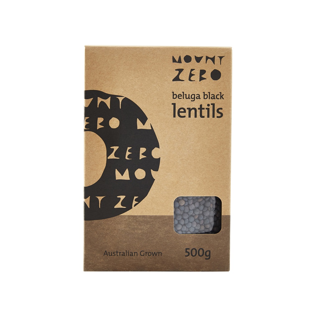 Mount Zero Beluga Black Lentils