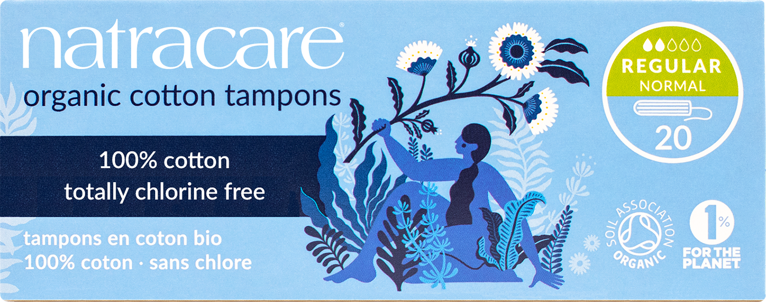 Natracare Organic Cotton Tampons Regular