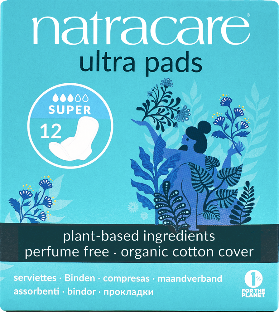 Natracare Organic Cotton Ultra Pads Super
