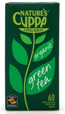 Nature's Cuppa Organic Green Tea
