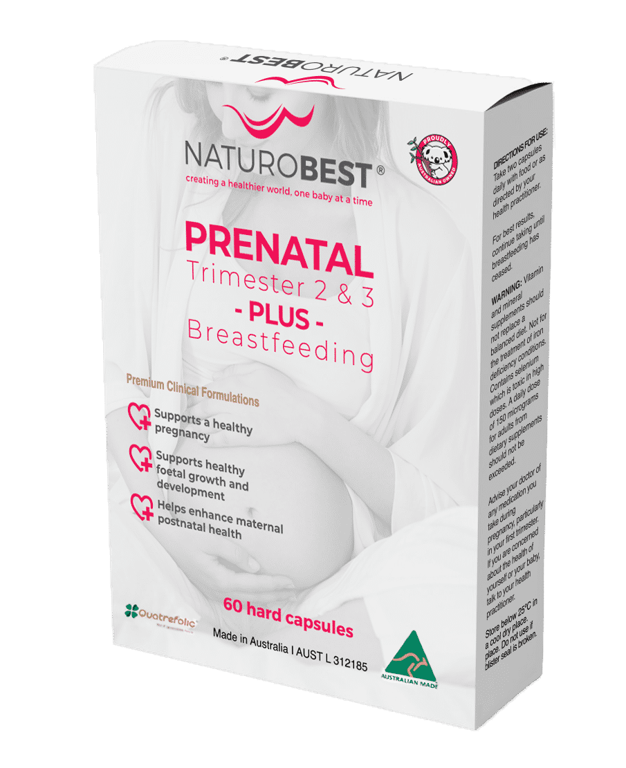 Naturobest Prenatal Trimester 2 & 3 Plus Breastfeeding