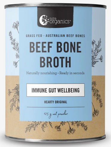 Nutra Organics Beef Bone Broth Hearty Original Flavour
