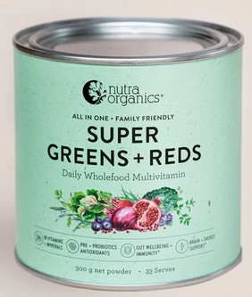 Nutra Organics Super Greens & Reds