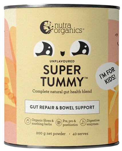 Nutra Organics Super Tummy Gut Repair & Bowel Support