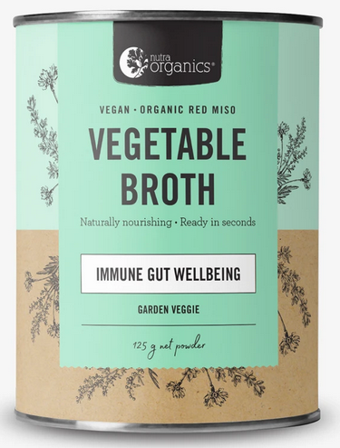 Nutra Organics Vegetable Broth Garden Veggie Flavour