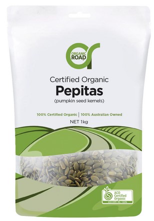 Organic Road Certified Organic Pepitas Organic Road Certified Organic Pepitas