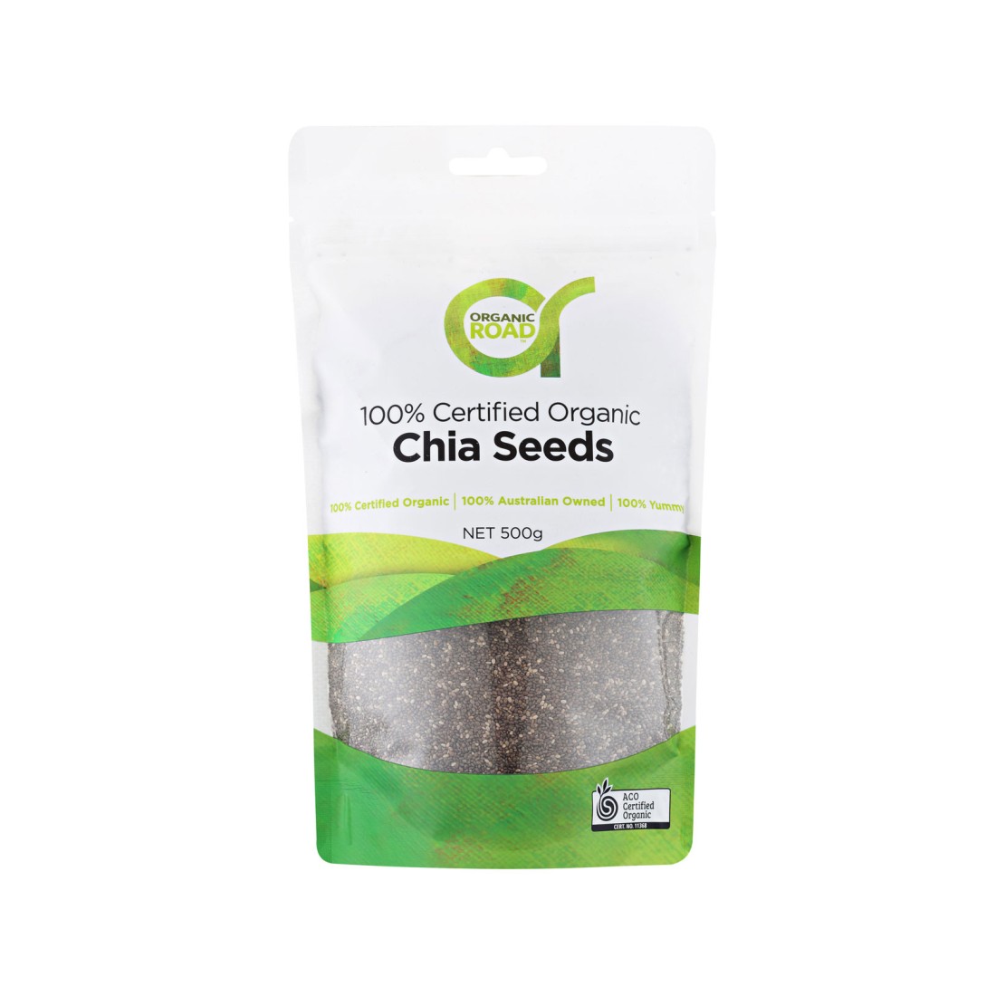 Organic Road 100% Certified Organic Chia Seeds Organic Road 100% Certified Organic Chia Seeds