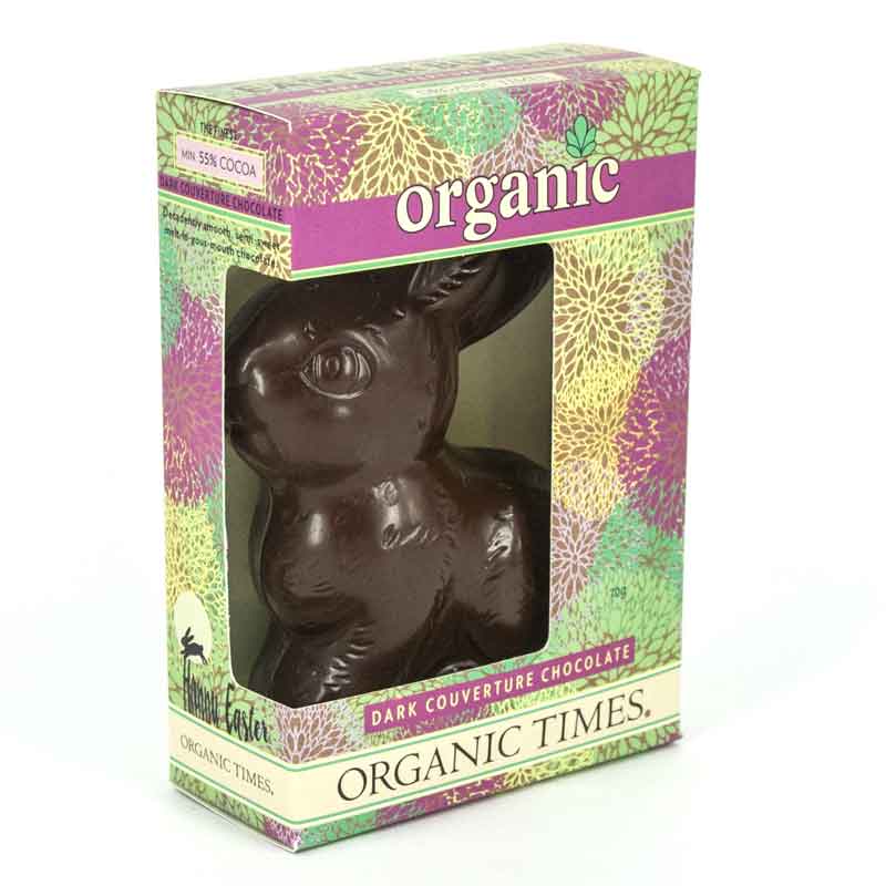 Organic Times Organic Dark Chocolate Easter Bunny