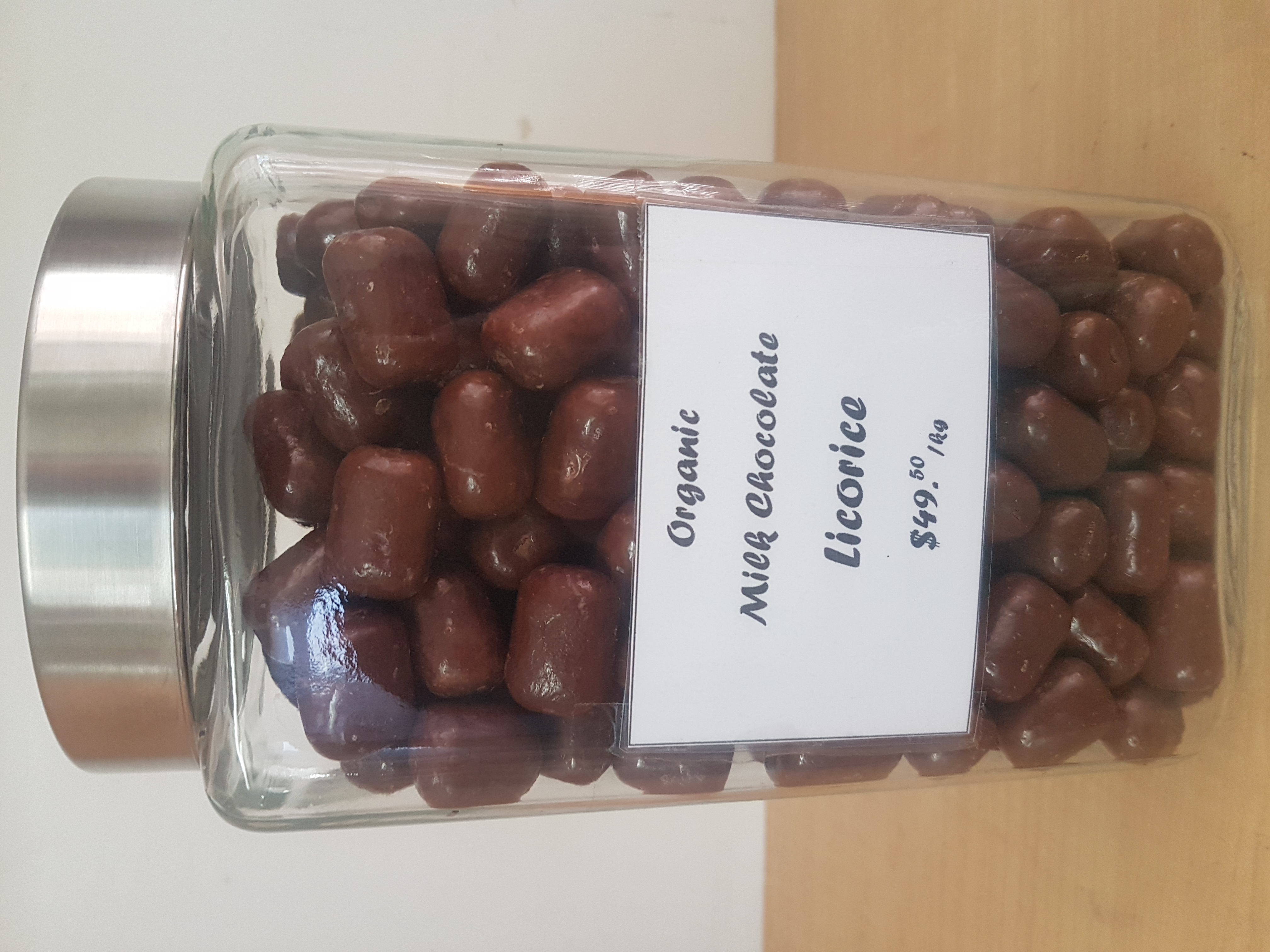 Vive Bulk Organic Times Milk Chocolate Licorice Vive Bulk Organic Times Milk Chocolate Licorice