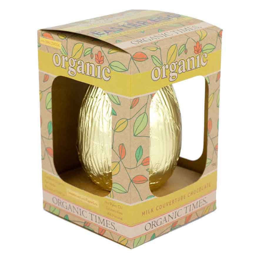 Organic Times Organic Milk Chocolate Easter Egg Organic Times Organic Milk Chocolate Easter Egg