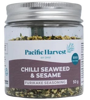 Pacific Harvest Chilli Seaweed & Sesame Furikake Seasoning Pacific Harvest Chilli Seaweed & Sesame Furikake Seasoning