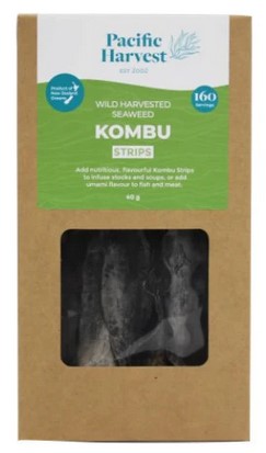 Pacific Harvest Wild Harvested Seaweed Kombu Strips
