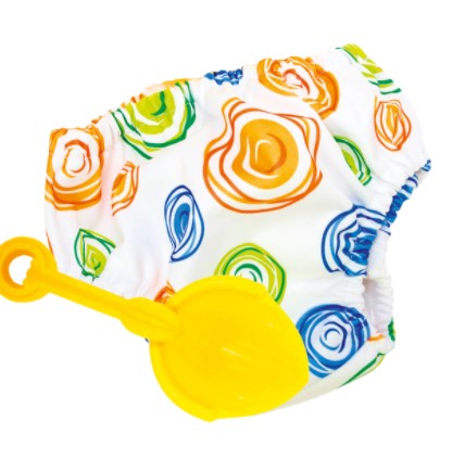 Pea Pods Swimmer Nappy - Swirl