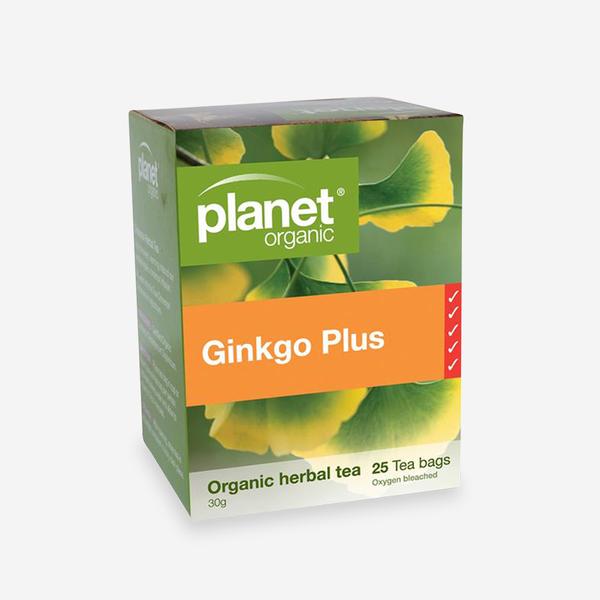 Planet Organic Ginkgo Plus Tea Planet Organic Ginkgo Plus Tea