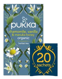 Pukka Chamomile, Vanilla & Manuka Honey Tea