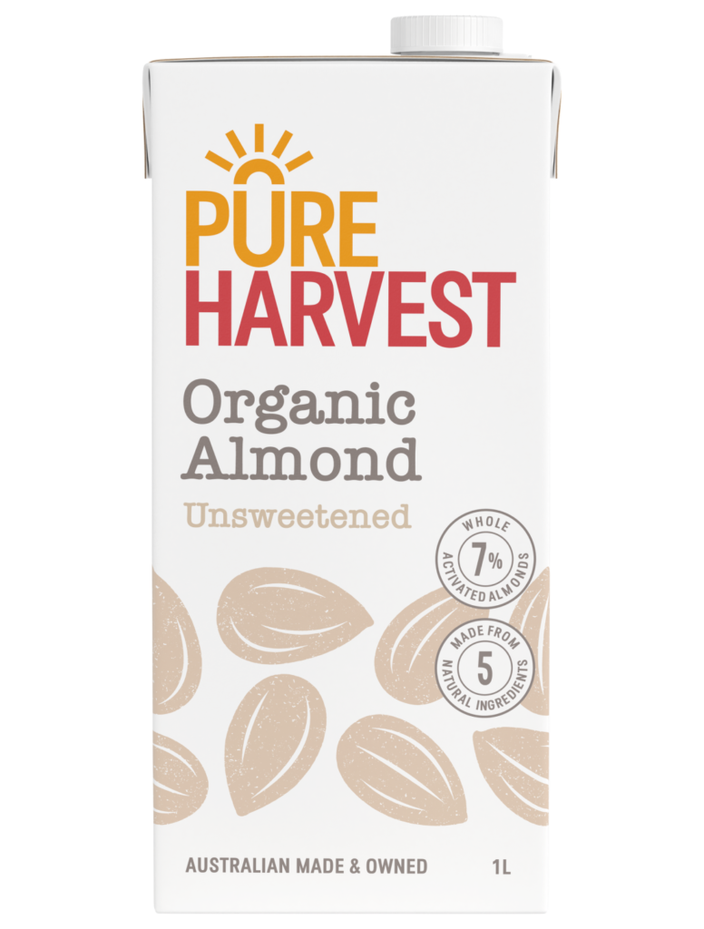 Pure Harvest Organic Almond Milk Unsweetened