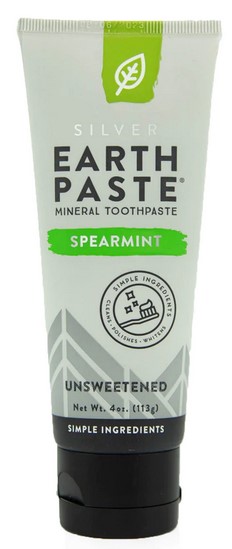 Redmond Earthpaste Toothpaste Unsweetened Spearmint Redmond Earthpaste Toothpaste Unsweetened Spearmint
