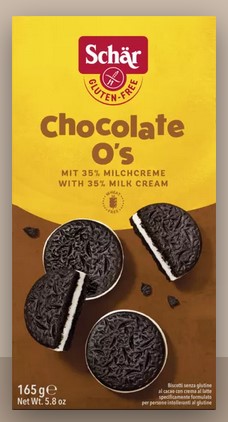 Schar Gluten Free Chocolate O's Biscuits
