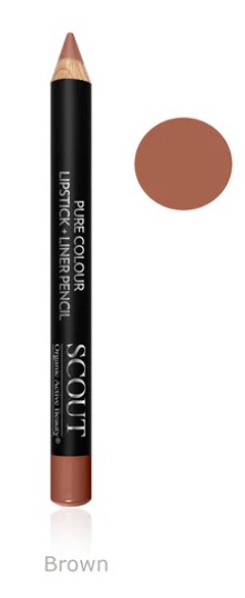 Scout Pure Colour Lip Liner Brown Scout Pure Colour Lip Liner Brown