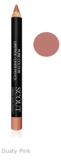 Scout Pure Colour Lip Liner Dusty Pink Scout Pure Colour Lip Liner Dusty Pink