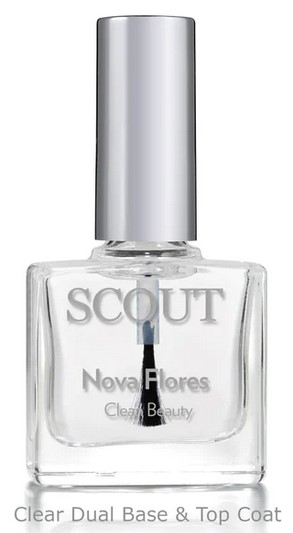 Scout Nail Polish Nova Flores Dual Top & Base