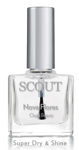 Scout Nail Polish Nova Flores Super Dry & Shine Top Coat Scout Nail Polish Nova Flores Super Dry & Shine Top Coat