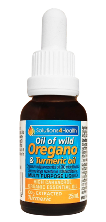 Solutions4Health Oil of Wild Oregano & Turmeric Oil