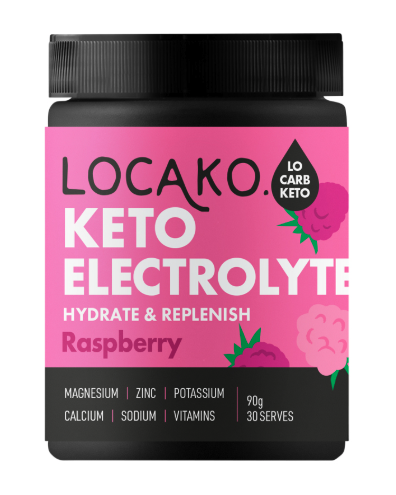 Locako Keto Electrolyte Hydrate & Replenish Raspberry