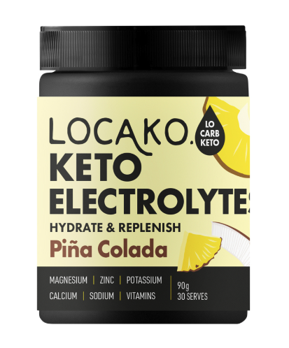 Locako Keto Electrolyte Hydrate & Replenish Pina Colada