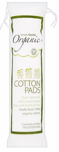 Simply Gentle Organic Cotton Pads