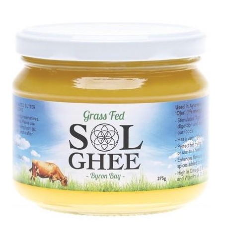 Sol Grass Fed Ghee