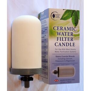 Southern Cross Pottery SCP Fluoride Plus Ceramic Water Filter Candle Southern Cross Pottery SCP Fluoride Plus Ceramic Water Filter Candle