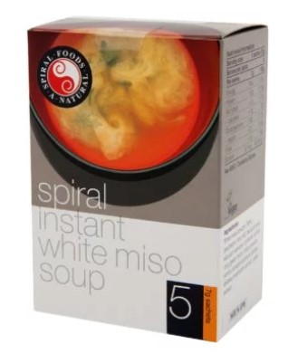 Spiral Foods Instant White Miso Soup