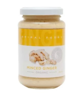 Spiral Foods Organic Minced Ginger