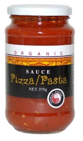 Spiral Foods Organic Pizza/Pasta Sauce 