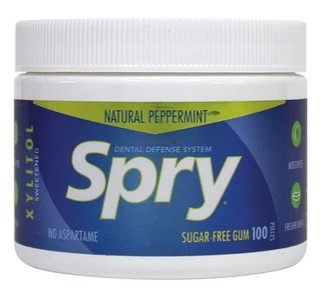 Spry Sugar Free Gum Peppermint Spry Sugar Free Gum Peppermint