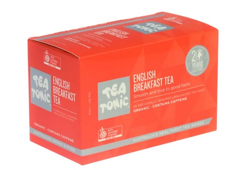 Tea Tonic Certified Organic English Breakfast Tea