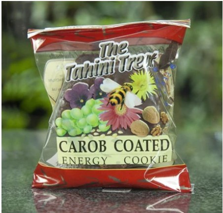 Melissa The Tahini Treat Carob Coated Energy Cookie Melissa The Tahini Treat Carob Coated Energy Cookie