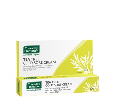 Thursday Plantation Tea Tree Cold Sore Cream Thursday Plantation Tea Tree Cold Sore Cream