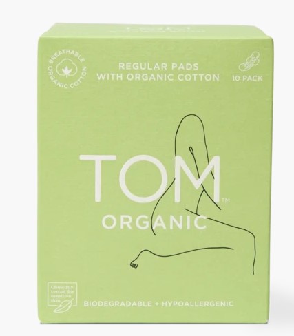 Tom Organic Pads Regular Tom Organic Pads Regular