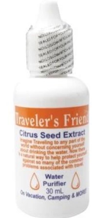 Nutribiotic Traveler's Friend Citrus Seed Extract