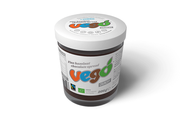 VEGO Fine Hazelnut Chocolate Spread Crunchy