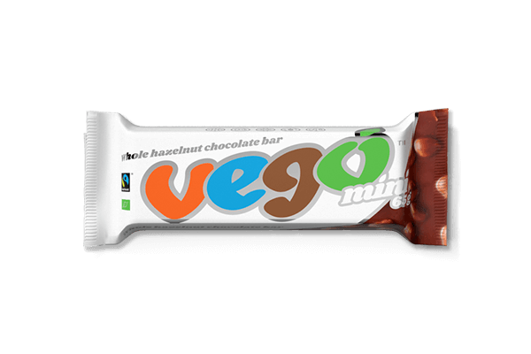 VEGO Chocolate Mini Whole Hazelnut Chocolate Bar VEGO Chocolate Mini Whole Hazelnut Chocolate Bar