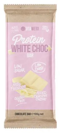 Vitawerx Protein White Chocolate Bar