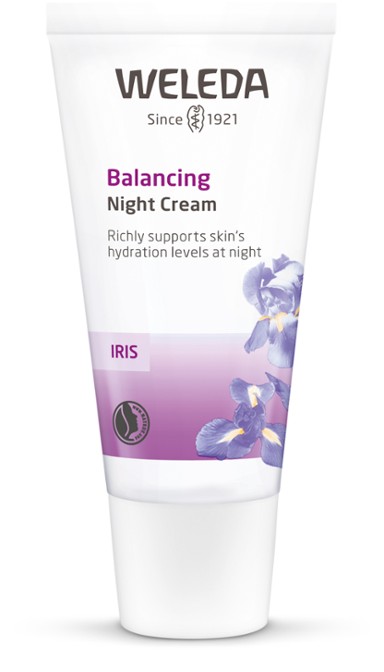 Weleda Balancing Night Cream Iris Weleda Balancing Night Cream Iris