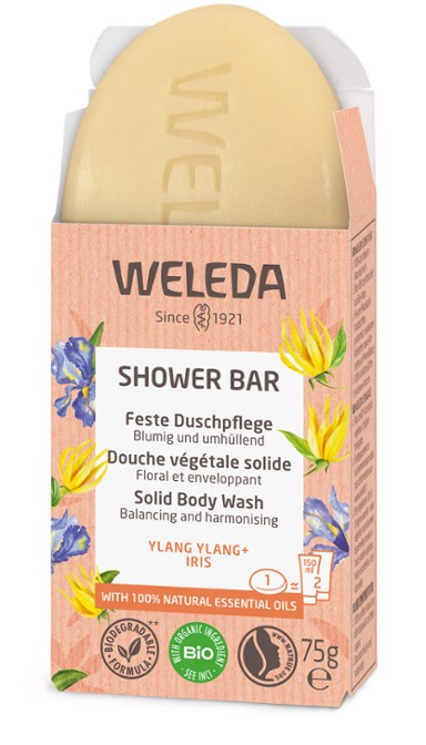 Weleda Shower Bar Ylang Ylang + Iris Weleda Shower Bar Ylang Ylang + Iris