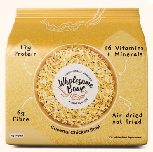 Wholesome Bowl Cheerful Chicken Bowl Instant Noodles